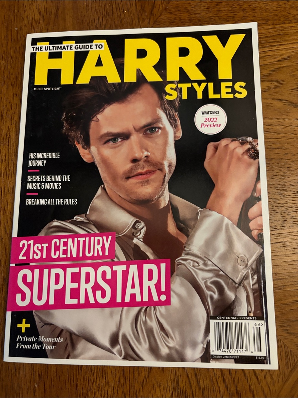 Harry Styles Magazine - 21st Century Superstar! - brand new